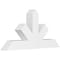 Ekena Millwork Saratoga Architectural Grade PVC Gable Bracket, 36"W x 18"H x 4"D x 4"F, 12/12 Pitch GBP036X18X0404SAR00 - alternate 1